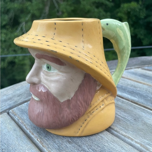 Toby Jug Fisherman Character Toby Style Mug - Picture 1 of 8